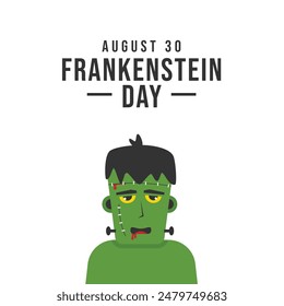 vector graphic of Frankenstein Day ideal for Frankenstein Day celebration.