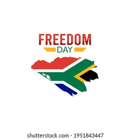 vector graphic of freedom day good for freedom day celebration. flat design. flyer design.flat illustration.