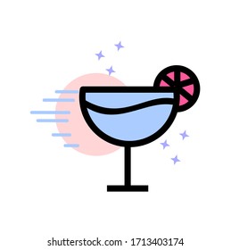 Vector Graphic of Fresh Juice Drink, suitable for use or serve as icons, apps, logos, brands and related matters
