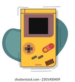  vector graphic of Game Console , great for game console advertisement