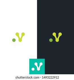 Vector Graphic Geometric N Technology Symbol