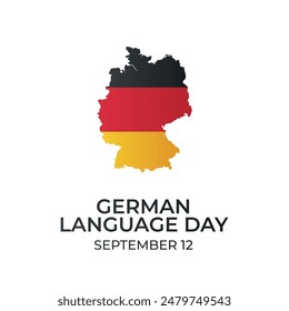 vector graphic of German Language Day ideal for German Language Day celebration.
