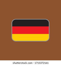 vector graphic of the german state flag