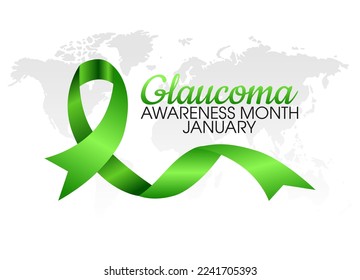 vector graphic of glaucoma awareness month good for glaucoma awareness month celebration. flat design. flyer design.flat illustration.