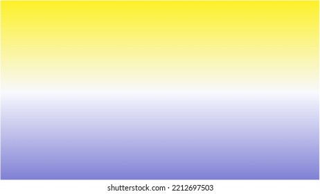 Vector graphic of Gradient background. Digital Abstract background for screensaver. Colorful gradient texture background. Yellow, White and light blue combination color gradient background.
