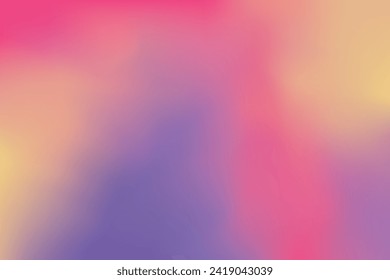 Vector graphic of gradient wallpaper, blurred colorful background, editable and resizable EPS 10