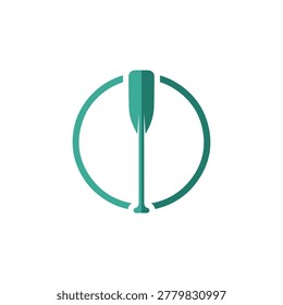 Vector graphic of a green wine bottle stopper in a circle, symbolizing wine, alcohol, and beverage industry, on a white background.