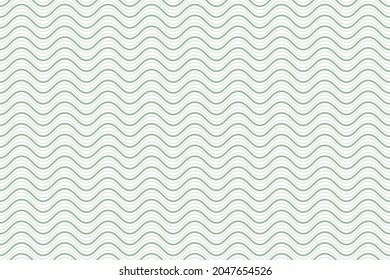 Vektorgrafik der Guilloche-Textur mit Wellen in glatter Farbe. Kreatives Grafikdesign für Zertifikat, Banknote, Gelddesign, Währung, Geschenkgutschein etc. Wasserzeichen Banknotenmuster.
