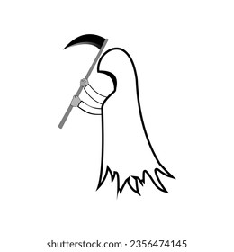 Vector graphic of Halloween Vector IllustrationCute cartoon grim reaper.
This vector is perfect for posters, decorations, wallpapers, backgrounds, banners, Halloween, templates and mascots etc.