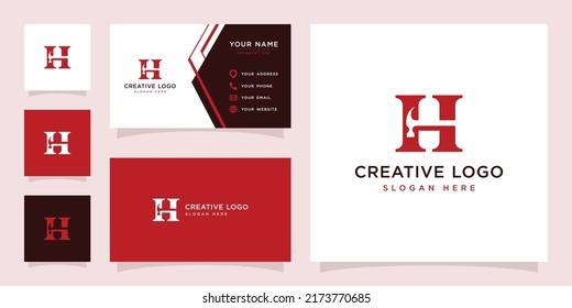 Vector graphic of hammer logo design template