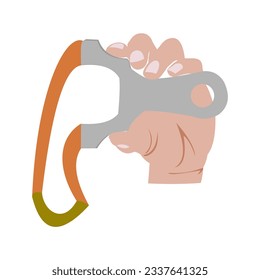 Vector graphic of hand drawn cartoon boy with slingshot - vector illustration. This vector is perfect for education, stickers, covers, wallpapers, templates and covers etc.