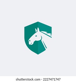 vector graphic of horse logo
