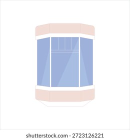 Vector graphic icon for Bay Window