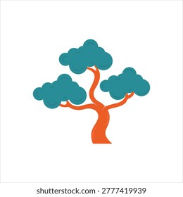 Vector graphic icon for Bonsai Tree
