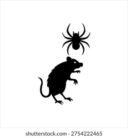 Vector graphic icon for creepy crawler