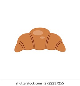 Icono gráfico de Vector para croissant