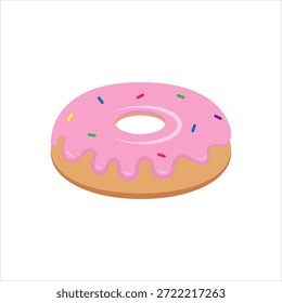 Icono gráfico de Vector para donut