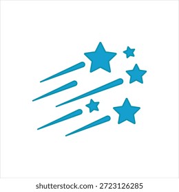Icono gráfico de Vector para Falling Star
