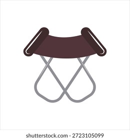 Ícone de gráfico vetorial para Folding Stool