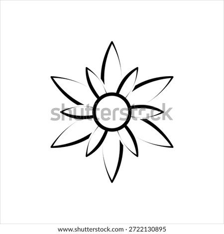 Vector graphic icon for garden stuff