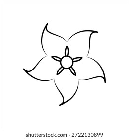 Vektorgrafik-Symbol für Lilie