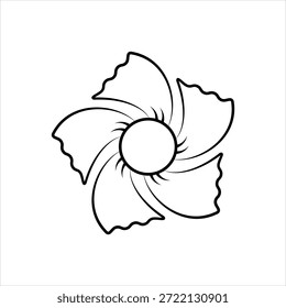 Ícone gráfico vetorial para rainha da noite
