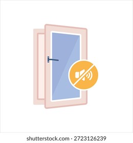 Icono gráfico de Vector para la reducción de ruido
