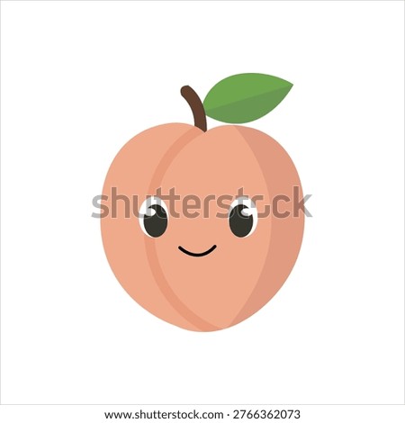 Vector graphic icon for Peach