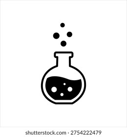 Vector graphic icon for poison