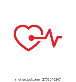Vector graphic icon for pulsation