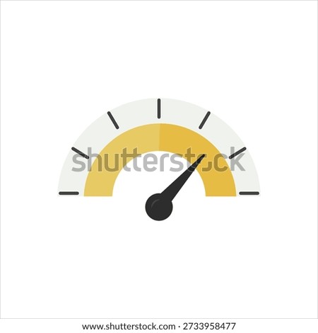Vector graphic icon for score representation