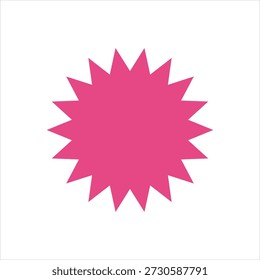 Ícone gráfico vetorial para starburst