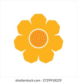 Icono gráfico de Vector para girasol