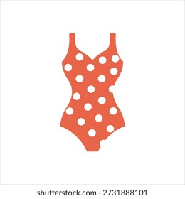 Vector graphic icon for swimsuit