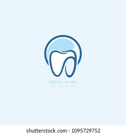 Vector graphic icon template for dental clinic. dentist treatment and health and mouth. Illustration for your business. Logotype, Logo