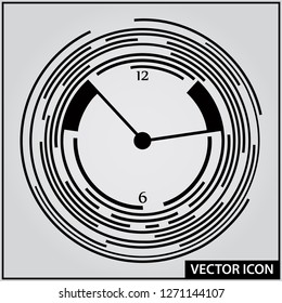 vector graphic icon time movement speed