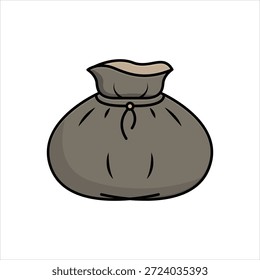 Icono gráfico de Vector para la bolsa de basura