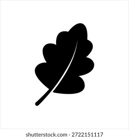 Icono gráfico de Vector para hoja tropical