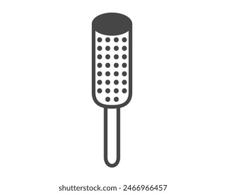 Vector graphic icons of beauty in the form of combs for massage or darsonval procedures.