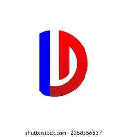 Vector graphic of ID monogram logo. This vector ID monogram is perfect for company logos, stickers, banners, wedding name designs, identity and branding etc.