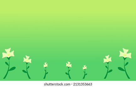 vector graphic illustration background with floral design. suitable for any content. feel like children.