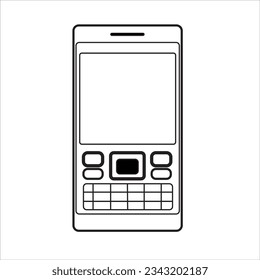  Vector graphic illustration, Call icon, Smartphone icon