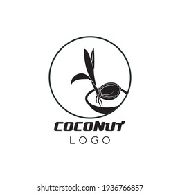 vector graphic illustration coconut bonsai great for icon, logo, design and others