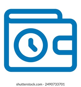 Ilustración gráfica de Vector de ícono de crédito perfecto para negocios, finanzas, etc. Sitios web temáticos y App móviles