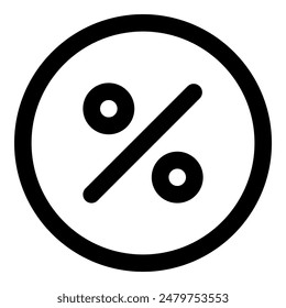 vector graphic illustration of discount icon perfect for business, finance, etc. themed websites and mobile apps
