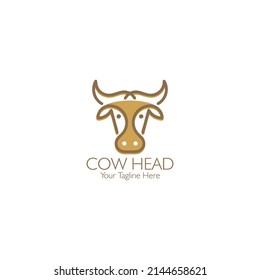 vector graphic illustration of goat head logo and  goat logo.