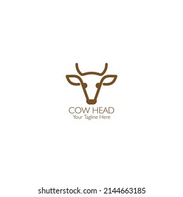 vector graphic illustration of goat head logo and  goat logo.
