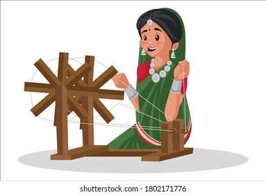 213 Gujarati Traditional Dress Vector Images, Stock Photos & Vectors ...