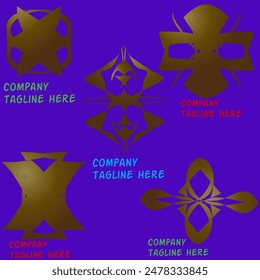 vector graphic illustration of a logo for a brand or company
