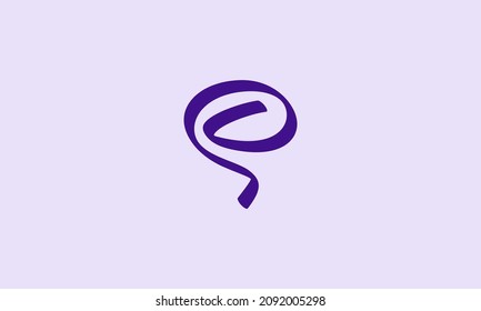 diseño de logotipo de ilustración gráfica vectorial para letra abstracta S, cerebro abstracto, flor abstracta